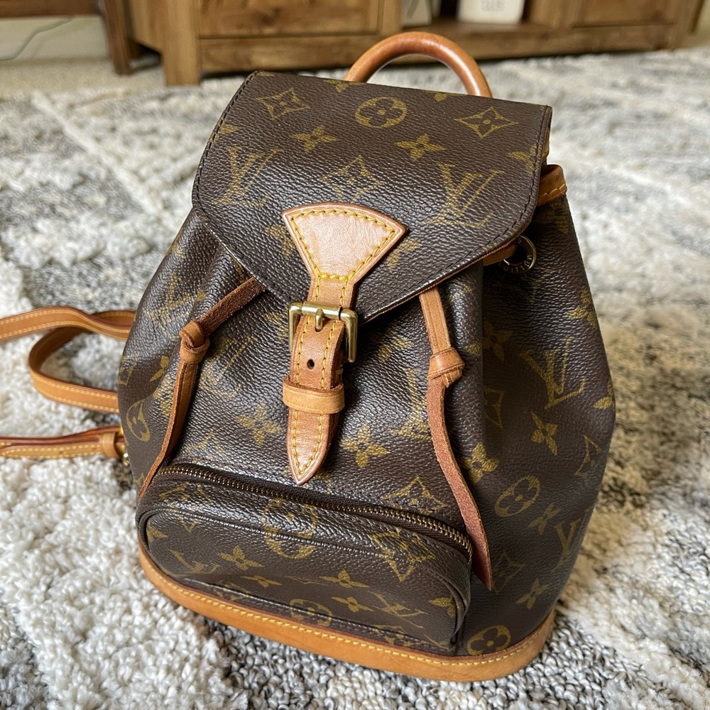 Rare Louis Vuitton Montsouris PM Backpack